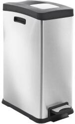 EKO Rejoice Step szemetes, 30 l, matt rozsdamentes acél