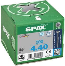 Spax Univerzális süllyesztett fejű külső csavarok Spax TX o 4 mm, 40 mm