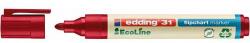 edding 31 alkoholos marker flipcharthoz, piros