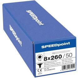 Speedpoint TX laposfejű facsavarok o 8 mm, 260 mm