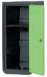EMP Műanyag öltözőszekrény EMP, polccal, 1 rész, világoszöld