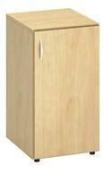 Alfa Office Alfa 500 alacsony, keskeny szekrény, 74, 2 x 40 x 47 cm, ajtóval - jobbos kivitel, vadkörte mintázat
