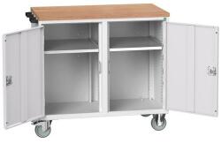 bott Karbantartó fiókos kocsi Bott Verso, 98 x 105 x 60 cm, 2 szekrény, multiplex, szürke-szürke