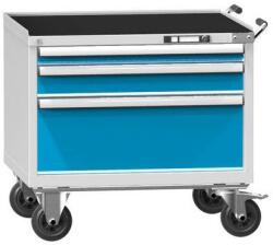 POLAK Műhelykocsi ZKM59-1, 45x36D, 884 x 753 x 855 mm, szürkéskék