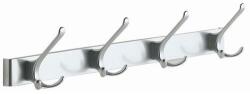 Gardelux By Hermeta Gardelux alumínium fali akasztó, 4 akasztó