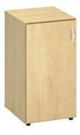 Alfa Office Alfa 500 alacsony, keskeny szekrény, 74, 2 x 40 x 47 cm, ajtóval - balos kivitel, vadkörte mintázat