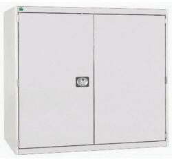 bott Műhelyszekrény Bott Cubio 160, 120 x 130 x 52, 5 cm, perforált ajtó, szürke-szürke