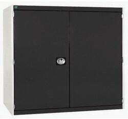 bott Műhelyszekrény Bott Cubio 160, 120 x 130 x 65 cm, perforált ajtó, szürke-antracit