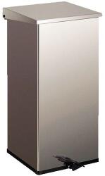 VEPA BINS KICK FÉM SZEMETES, 55 L, ROZSDAMENTES ACÉL