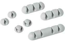 Durable Öntapadó kábelkapcsok CAVOLINE, 14 db, szürke
