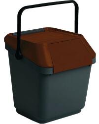 VEPA BINS EasyMay szemetes, 35 l, fekete/gesztenyebarna