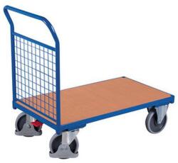 Cordes Platform kocsi fogantyúval hálós töltettel, 500 kg-ig, 101, 5 x 112, 5 x 70 cm, kék