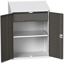 bott Szekrény íróasztallal Bott Verso, 113 x 80 x 55 cm, 1 polc, 1 fiók, szürke-antracit