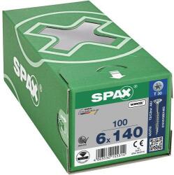 Spax T-Star Plus süllyesztett fejű önmetsző csavar, 100 db, 6 x 140 mm