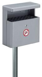 Vepabins Szürke hamutartó esővédővel