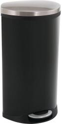 EKO Shell Bin pedálos szemetes, 30 l, EKO, fekete