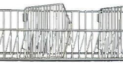 Schulte Design Kiegészítő polc, 95 cm, 35 kg