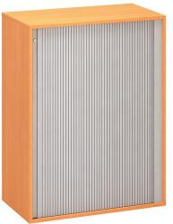 Alfa Office Alfa 500 közepes, széles szekrény, 106, 3 x 80 x 45 cm, zsaluval, bükk Bavaria mintázat