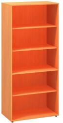 Alfa Office Alfa 500 magas, széles szekrény, 178 x 80 x 45 cm, ajtóval, bükk Bavaria mintázat