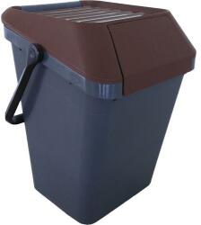 VEPA BINS EasyMay szemetes, 45 l, fekete/gesztenyebarna