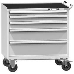 POLAK Műhelykocsi ZGM84-1, 54x36D, 1037 x 753 x 1105 mm, szürkésszürke