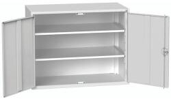 bott Műhelyszekrény polcokkal Bott Verso, 90 x 130 x 55 cm, 2 polc, szürke-szürke