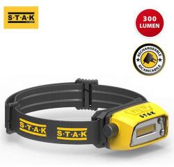 Stak LED-es újratölthető fejlámpa mozgásérzékelővel - Stak