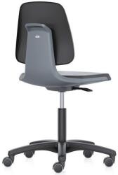 Bimossa Munkaszék Bimos Labsit 9123, háttámla Flex 3D funkcióval, poliuretán, műanyag kereszt, antracit