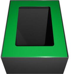 V-Part Fedél moduláris, 60 l-es hulladékgyűjtő egységhez, zöld