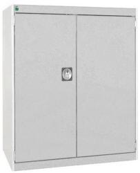 bott Műhelyszekrény Bott Cubio, 100 x 80 x 65 cm, perforált ajtó, szürke-szürke