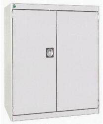 bott Műhelyszekrény Bott Cubio, 100 x 80 x 52, 5 cm, perforált ajtó, szürke-szürke