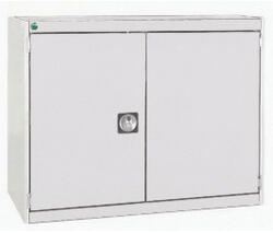 bott Cubio műhelyszekrény, 80 x 105 x 52, 5 cm, perforált ajtó, szürke-szürke