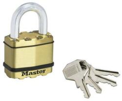 Master Lock Sárgaréz lakat Master Lock Excell 50mm kengyelmagasság 25mm