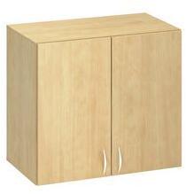 Alfa Office Alfa 500 hozzáépíthető alacsony, széles szekrény, 71, 7 x 80 x 47 cm, ajtóval, vadkörte mintázat