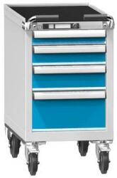 POLAK Műhelykocsi ZHM59-2, 19x36D, 442 x 753 x 810 mm, szürkéskék