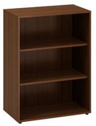 Alfa Office Alfa 500 közepes, széles szekrény, 106, 3 x 80 x 45 cm, nyitott, dió mintázat