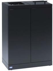 BICA 874 szelektív hulladékgyűjtő szemetes, 2x65 l