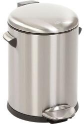 EKO Belle Delux pedálos szemetes, 5 l, matt rozsdamentes acél