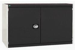 bott Műhelyszekrény Bott Cubio 160, 80 x 130 x 52, 5 cm, perforált ajtó, szürke-antracit