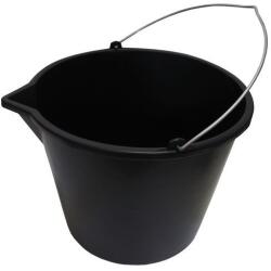 TopTrade kőműves vödör, műanyag, kiöntő csőrös, 20 l