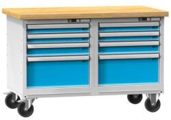 POLAK Mobil műhelyasztal, 81 x 120 x 70 cm - manutan - 884 136 Ft