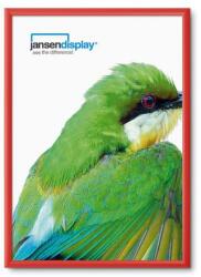 Showdown Displays P25 plakátkeret, hegyes sarkok, piros, A1