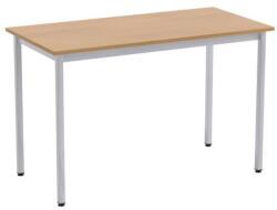 Perfecta Étkezőasztal világosszürke alappal, 120 x 60 x 75 cm, bükk