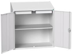 bott Szekrény ferde pulttal Bott Verso Economy, 113 x 105 x 55 cm, 2 polc, 1 fiók, szürke-szürke