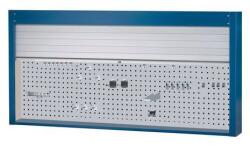 Brakel Falra szerelhető műhelyszekrény redőnnyel, 90 x 200 x 23 cm, kék/szürke