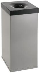 VEPA BINS Carro Flame szemetes, 110 l, szürke alumínium/fekete