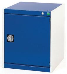 bott Műhelyszekrény Bott Cubio, 70 x 52, 5 x 52, 5 cm, perforált ajtó, szürke-kék