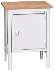 bott Műhelyasztal Bott Verso, 78-93 x 70 x 60 cm, 1 szekrény, multiplex, szürke-szürke