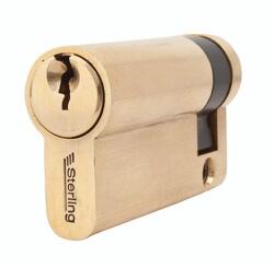 Ironmongery Egyhengeres betét Euro - Sárgaréz, 35 x 46 mm