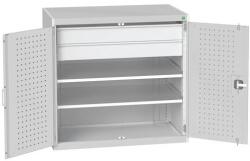 bott Fiókos műhelyszekrény Bott Cubio, 100 x 105 x 65 cm, 2 polc, 2 fiók, szürke-szürke
